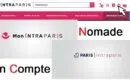 Intraparis Nomade : accéder à son compte