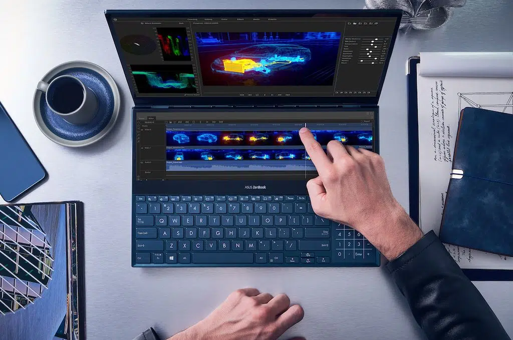 Asus ZenBook Duo : le premier PC portable à deux écrans